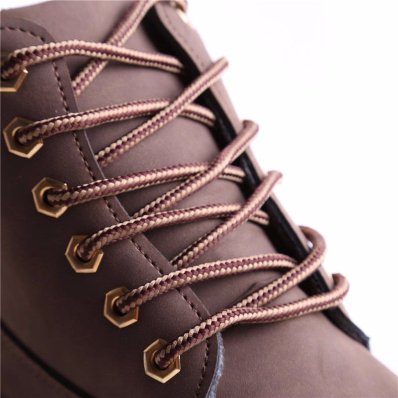 Winter Men Boots PU Outdoor Snow Ankle Boots - foxberryparkproducts