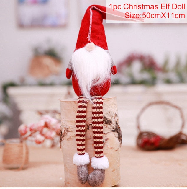 Gnome Christmas Faceless Doll  Decorations - foxberryparkproducts