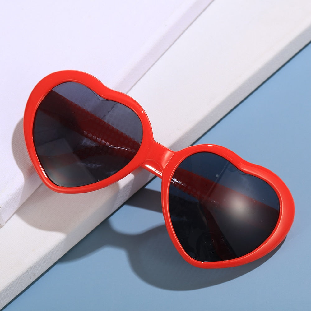 Love Heart Shaped Effects Glasses - foxberryparkproducts