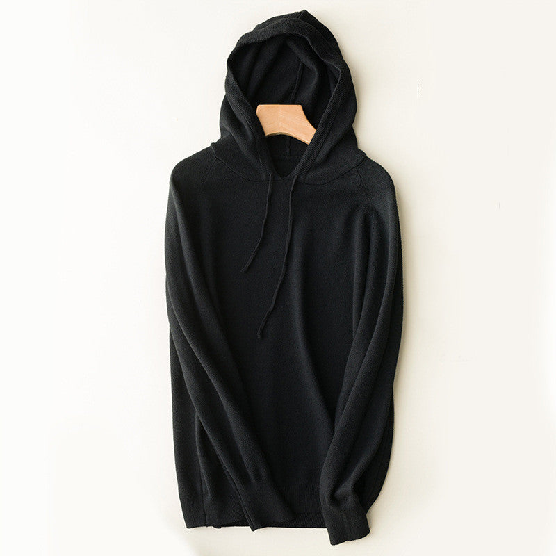 Women's sweaters thin section loose sweater hooded sweater - foxberryparkproducts