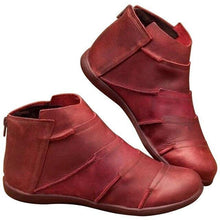 Load image into Gallery viewer, Women&#39;s PU Leather Ankle Boots - foxberryparkproducts

