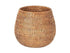 KOUBOO La Jolla Coco Rattan Bowl, Honey-Brown, Large Planter - foxberryparkproducts