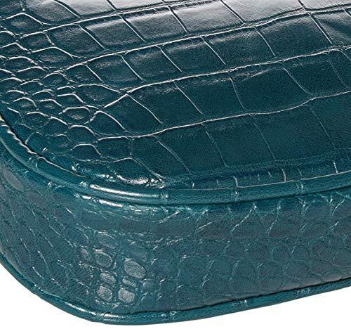 The Drop Women's Melanie Baguette Bag, Teal Green, One Size - foxberryparkproducts