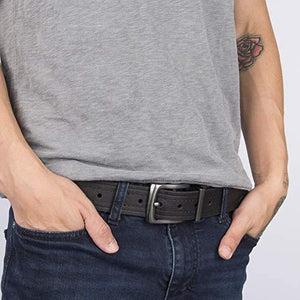 Levi's Men's Reversible Casual Jeans Belt, Brown/Black, 46 (Waist: 44) - foxberryparkproducts