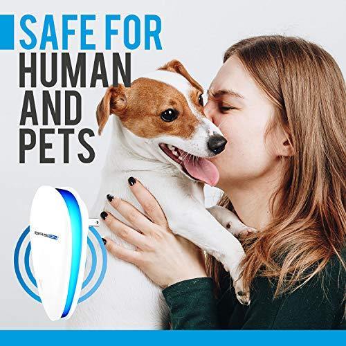 BRISON Ultrasonic Pest Repeller - Eco-Friendly & Pet Sаfe & Wall Plug-in - Pest Repeller Prevents & Drives Away Mice Rats Spiders Roaches Mosquitoes Ants Snakes Rodent – Silent - Night Light 1 Pack - foxberryparkproducts