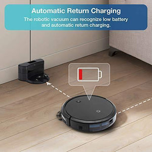 Yeedi K600 Robot Vacuum Cleaner with Turbo Mode Suction Up to 1500Pa, Self-Charging, Quiet Cleaning for Pet Hair, Hard Floors and Carpets, Up to 110 min Runtime - foxberryparkproducts