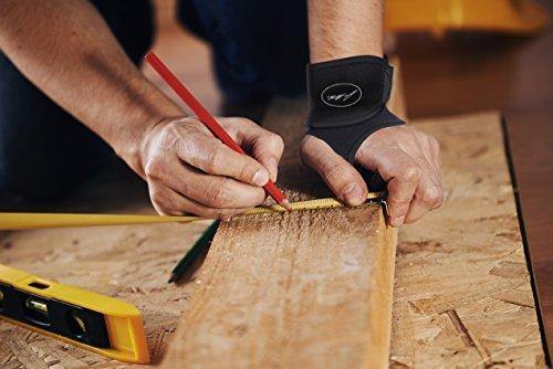 Doctor Developed Premium Copper Lined Wrist Support / Wrist Strap / Wrist Brace / Hand Support [Single] & DOCTOR WRITTEN HANDBOOK— SUITABLE FOR BOTH RIGHT AND LEFT HANDS - foxberryparkproducts