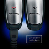 Panasonic Multigroom Beard Trimmer Kit For Face, Head, Body Hair Styling and Grooming, 39 Quick-Adjust Dial Trim Settings, Cordless/Cord, – ER-GB80-S, Silver - foxberryparkproducts