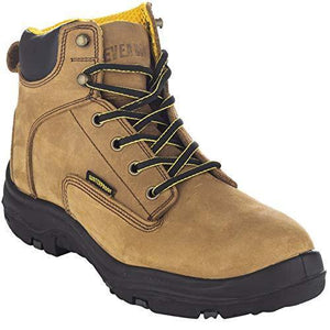 EVER BOOTS "Ultra Dry" Men's Premium Leather Waterproof Work Boots Insulated Rubber Outsole - foxberryparkproducts