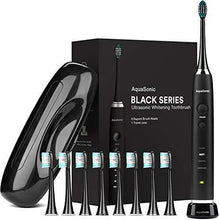 Load image into Gallery viewer, AquaSonic Black Series Ultra Whitening Toothbrush - foxberryparkproducts
