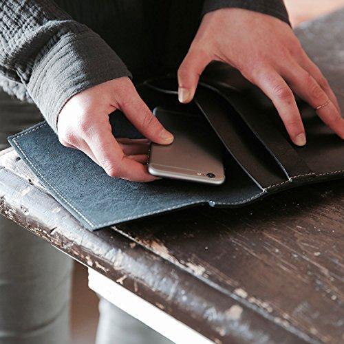 The Moriah Fine Leather Clutch - foxberryparkproducts