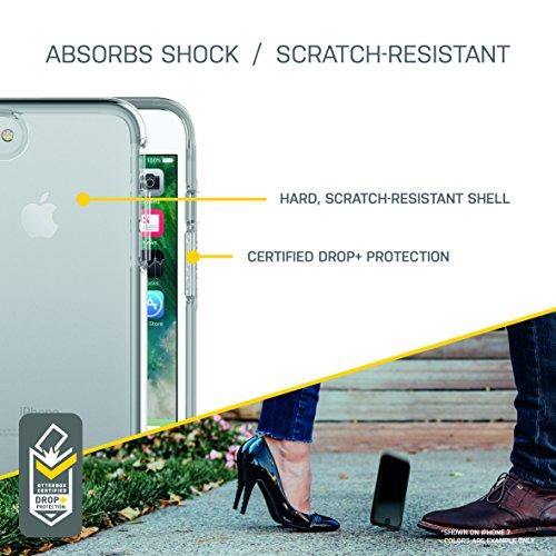 OtterBox SYMMETRY CLEAR SERIES Case for iPhone SE (2nd gen - 2020) and iPhone 8/7 (NOT PLUS) - Retail Packaging - ALOHA OMBRE (SILVER FLAKE/CLEAR/ALOHA OMBRE) - foxberryparkproducts