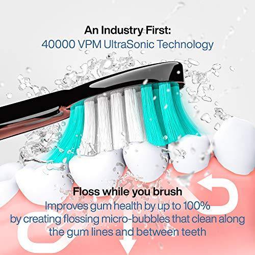 AquaSonic Black Series Ultra Whitening Toothbrush - foxberryparkproducts