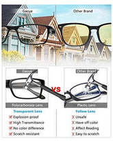 Gaoye 5-Pack Reading Glasses Blue Light Blocking,Spring Hinge Readers for Women Men Anti Glare Filter Lightweight Eyeglasses - foxberryparkproducts