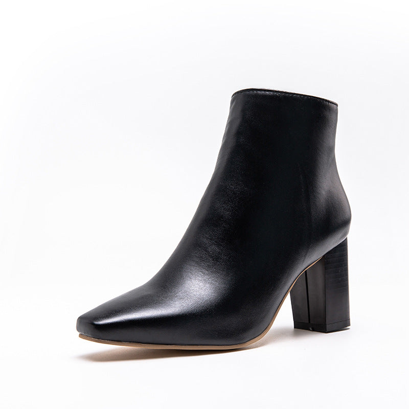 Side zipper Martin boots - foxberryparkproducts