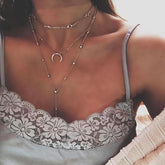 LOVELY Bohemian Moon Pendant Necklace - foxberryparkproducts