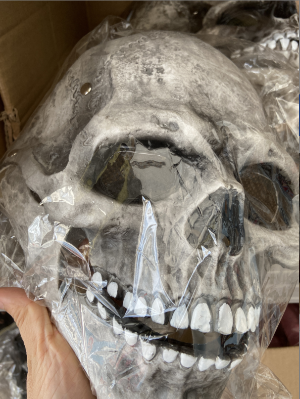 Full Head Skull Skeleton Mask Halloween Costume - foxberryparkproducts
