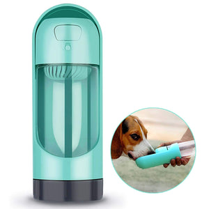 Portable Pet Dog Water Bottle Dispenser Travel Dog Bowl - foxberryparkproducts