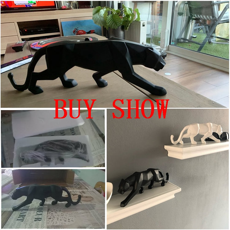 Leopard Statue Figurine Ornament - foxberryparkproducts