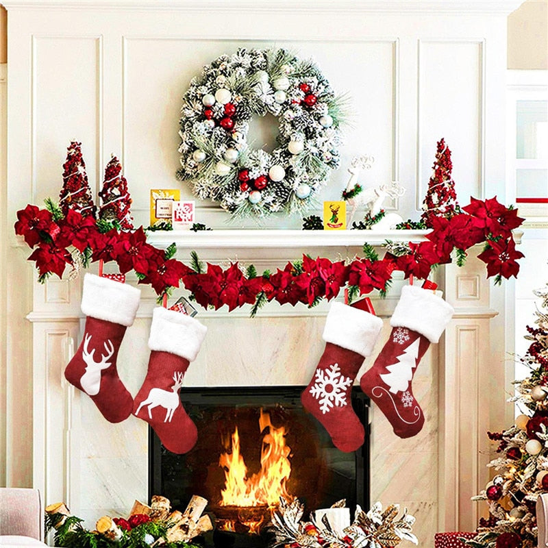 Christmas Stockings Socks - foxberryparkproducts