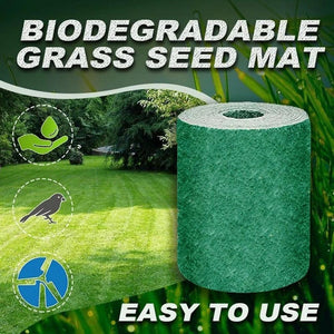 20×300cm Lawn blanket Grass Seed Mat Fertilizer Garden Picnic Gardening Lawn Planting Mat 2020 Hot Sale Dropping Garden Supplies - foxberryparkproducts
