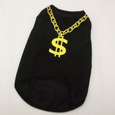 Pet Clothes Vest Dogs Tshirts Dollar Sign Clothing Wedding Clothes - foxberryparkproducts