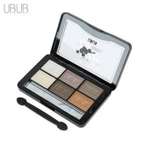 UBUB 6 Colors Roast Eye Shadow Powder Makeup Palette - foxberryparkproducts