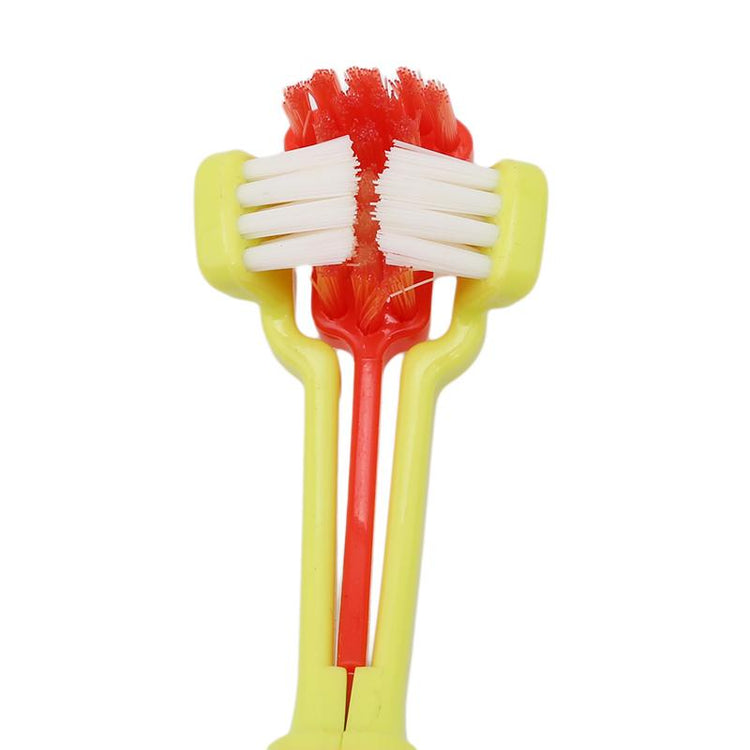 Three Sided Pet Toothbrush - foxberryparkproducts