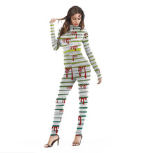 Load image into Gallery viewer, Halloween costume festival event party costume long sleeve jumpsuit - foxberryparkproducts
