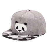 fashionspring and summer lovers baseball cap hip-hop hat male Ms. cute panda zebra rubber hatsnapback Flat-brimmed hat - foxberryparkproducts