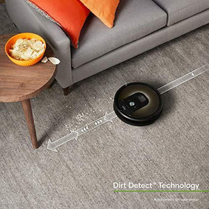 iRobot Roomba 981 Robot Vacuum-Wi-Fi Connected Mapping, Works with Alexa, Ideal for Pet Hair, Carpets, Hard Floors, Power Boost Technology, Black - foxberryparkproducts