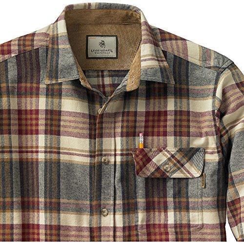 Legendary Whitetails Buck Camp Flannels Cedarwood Plaid X-Large - foxberryparkproducts