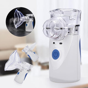 Portable Mesh Nebulizer Silent Ultrasonic Medical Steaming Inhaler - foxberryparkproducts