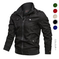 Military Jacket Men Spring Autumn Cotton Windbreaker - foxberryparkproducts