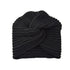 Muslim inner hijab caps bohemia turban cashmere cross wrap head Indian hat - foxberryparkproducts