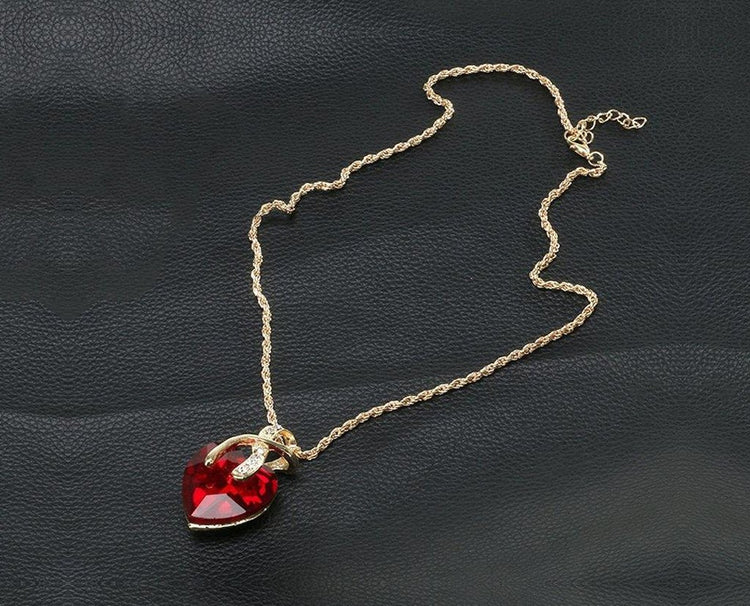 Big Heart Pendant Set - foxberryparkproducts