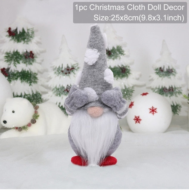 Gnome Christmas Faceless Doll  Decorations - foxberryparkproducts
