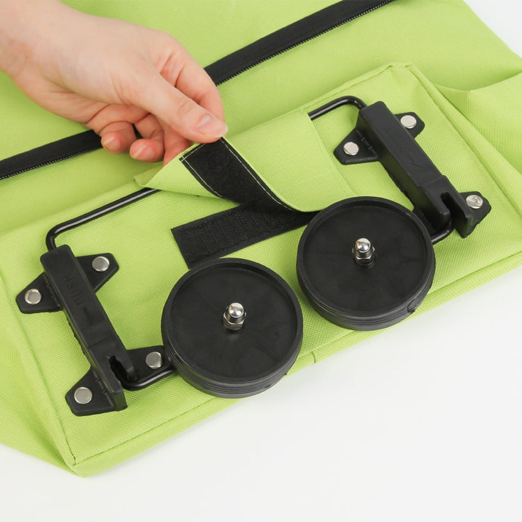Folding Shopping Pull Cart Trolley Bag With Wheels Foldable Shopping Bags  Reusable Grocery Bags Food Organizer Vegetables Bag - foxberryparkproducts