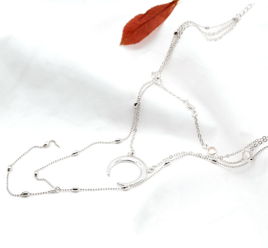 LOVELY Bohemian Moon Pendant Necklace - foxberryparkproducts