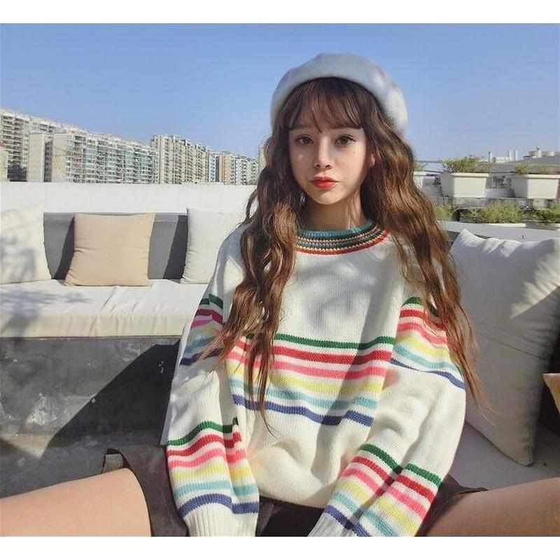 Candy Stripes Sweater - foxberryparkproducts