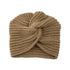 Muslim inner hijab caps bohemia turban cashmere cross wrap head Indian hat - foxberryparkproducts