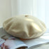Autumn Winter Hat 100%  Wool Thick  Berets French Artist Beret - foxberryparkproducts