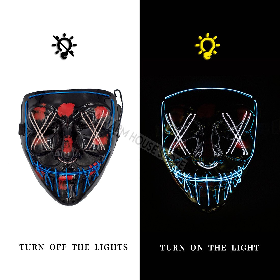 HALLOWEEN LED MASK - foxberryparkproducts