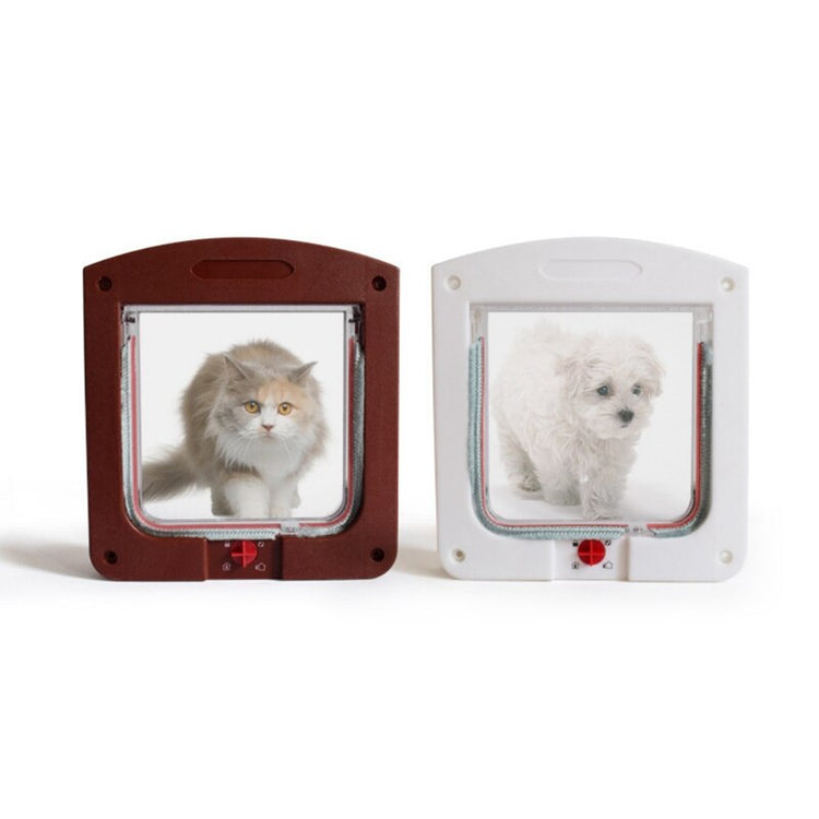 Pet Cat Puppy Dog Gates Door Lockable Safe Flap Door - foxberryparkproducts