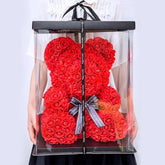 Red Rose Teddy Bear - foxberryparkproducts