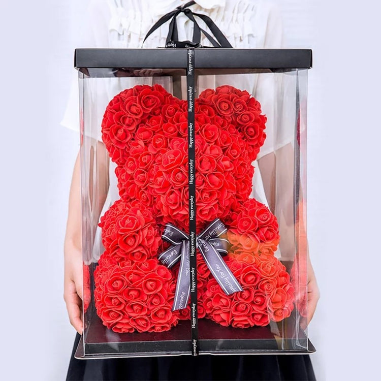 Red Rose Teddy Bear - foxberryparkproducts