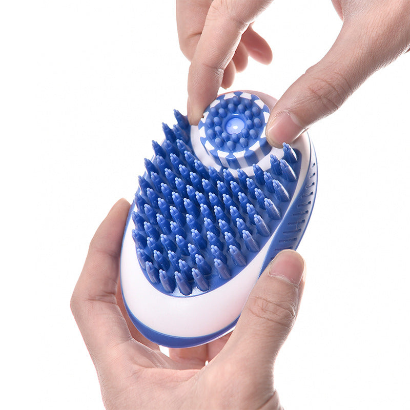 Pet Dog Bath Brush Comb Pet SPA Massage Brush - foxberryparkproducts