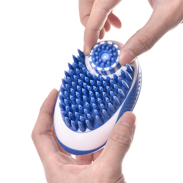 Pet Dog Bath Brush Comb Pet SPA Massage Brush - foxberryparkproducts