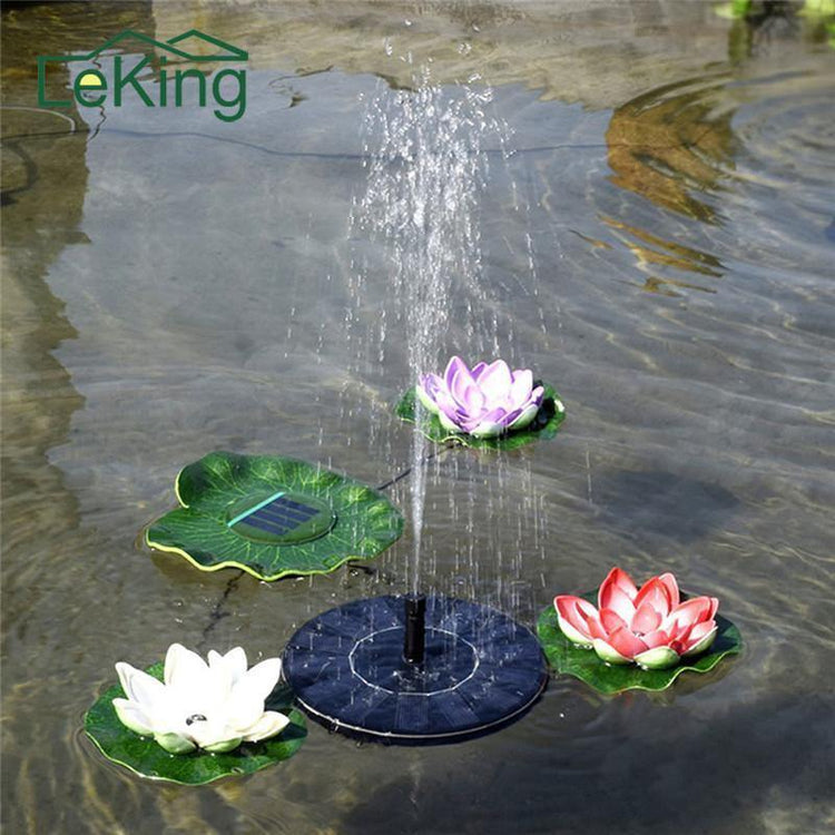 Solar Water Fountain - foxberryparkproducts