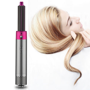Electric Hair Dryer Blow Dryer Hair Curling Iron Rotating Brush Hairdryer - foxberryparkproducts